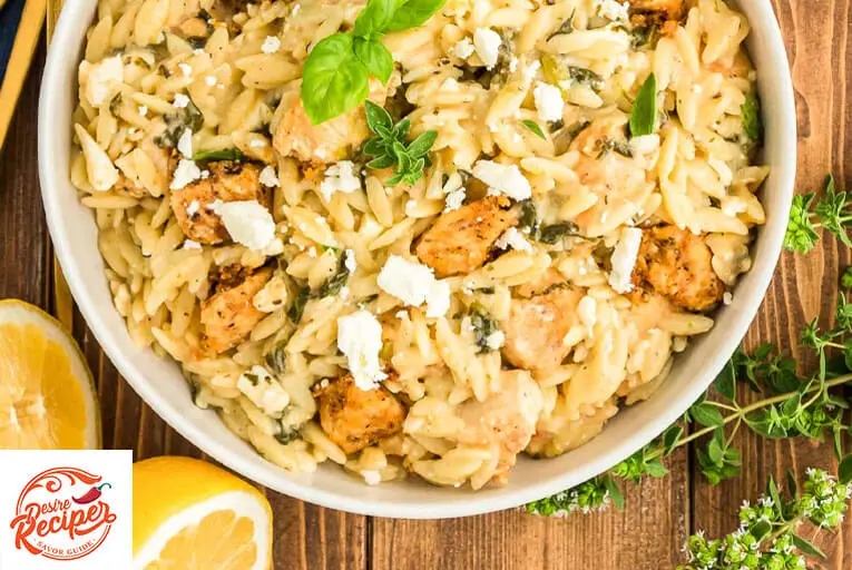 Lemon Chicken Orzo