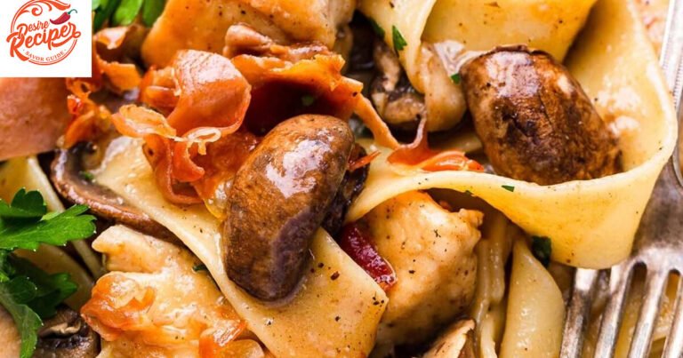 Chicken Marsala Pasta