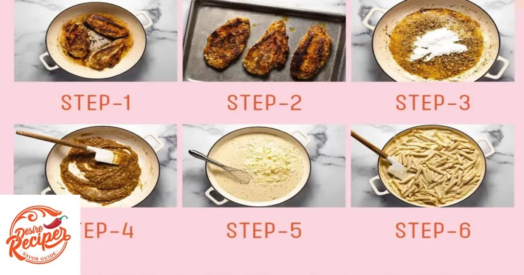 Garlic Parmesan Chicken Pasta