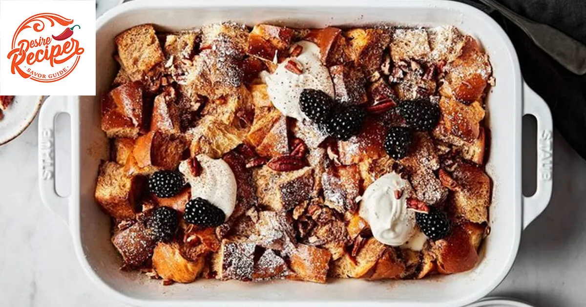 Baked challah French Toast