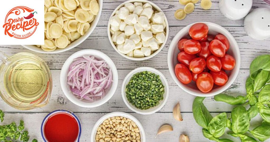 Caprese pasta salad