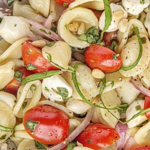Caprese pasta salad