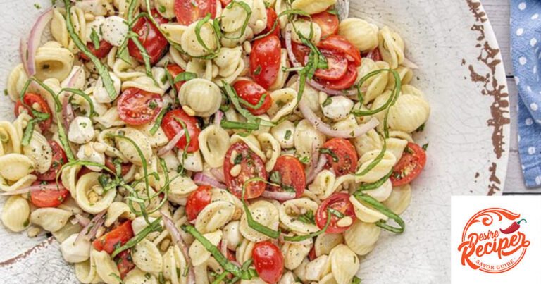 Caprese pasta salad
