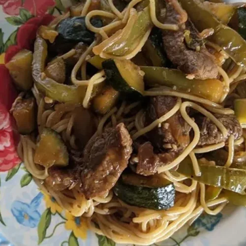 Beef Teriyaki Noodles