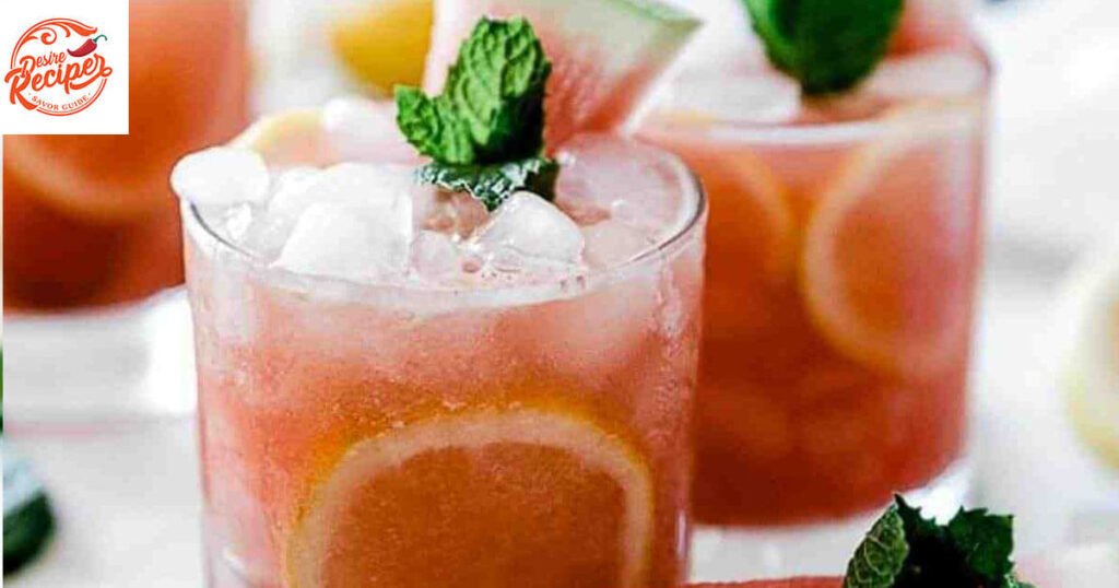 Watermelon Mint Lemonade Recipe