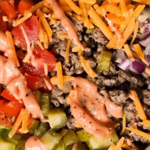 Burger Salad