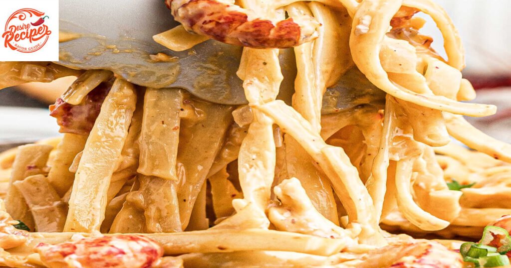 Crawfish Fettuccine Recipe