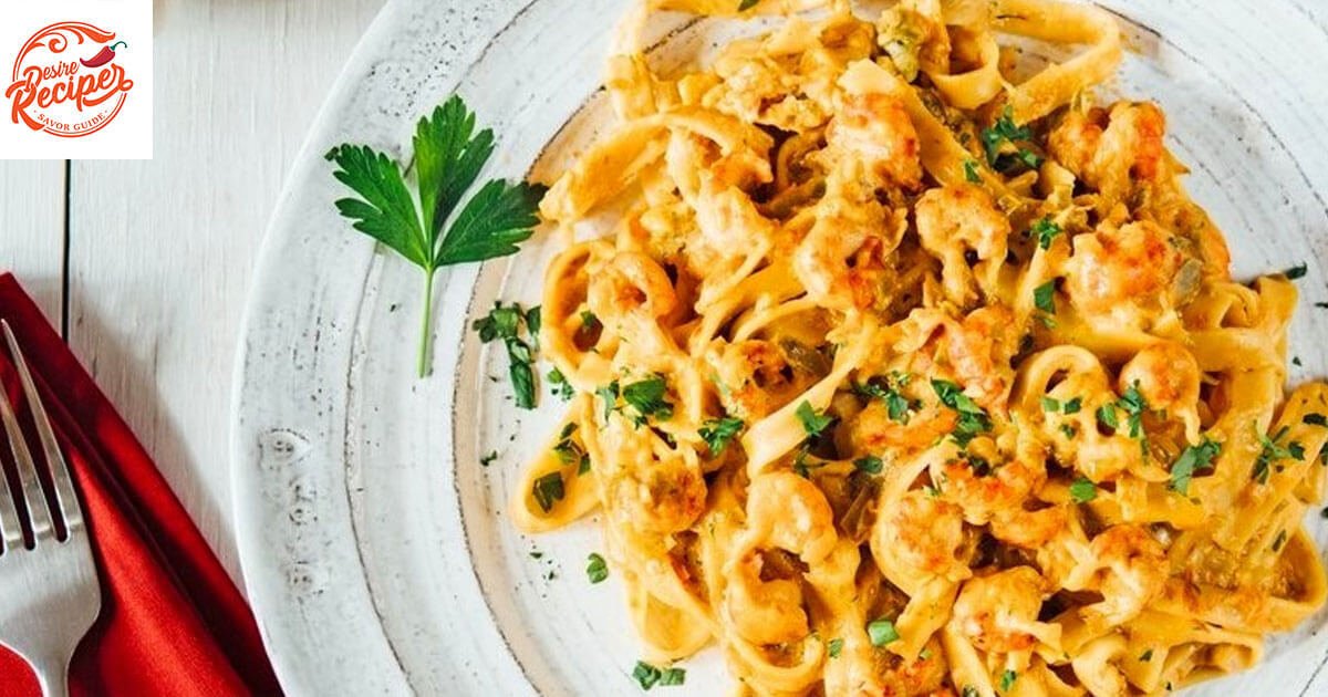 Crawfish Fettuccine Recipe
