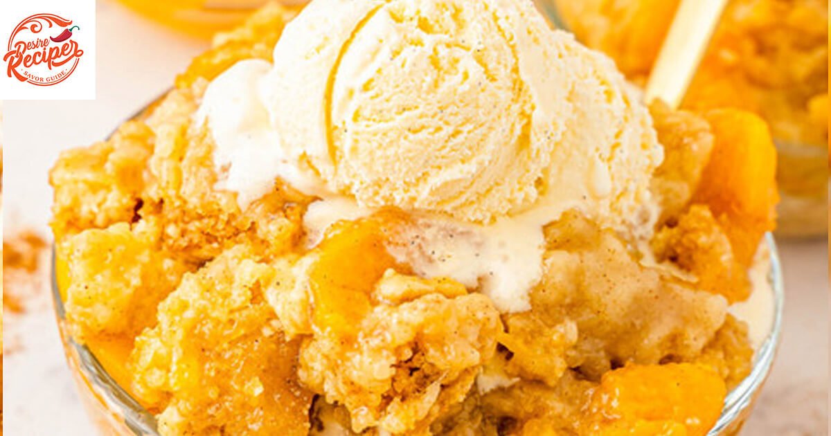 Peach Dump Cake Recipe